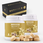 2x50 Tabletten hochdosiertes Premium Biotin+Zink Katze Hund Komplex