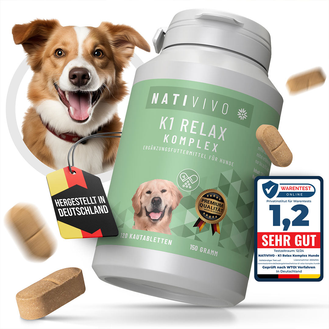 K1 Relax Komplex als Kautabletten von Nativivo