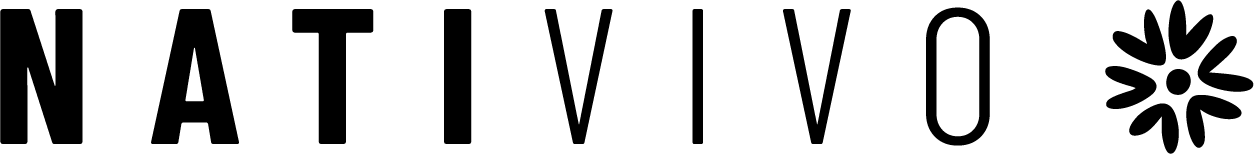 Nativivo Logo in Schwarz