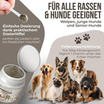Zahnpflege Pulver für alle Rassen und  Hunde geeignet